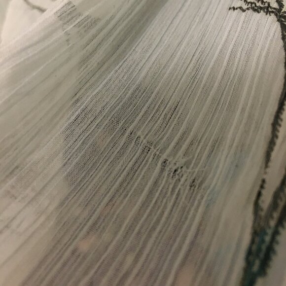 Cactus Peacock Art Deco Inspired Beach Cover - Picture 16 of 16